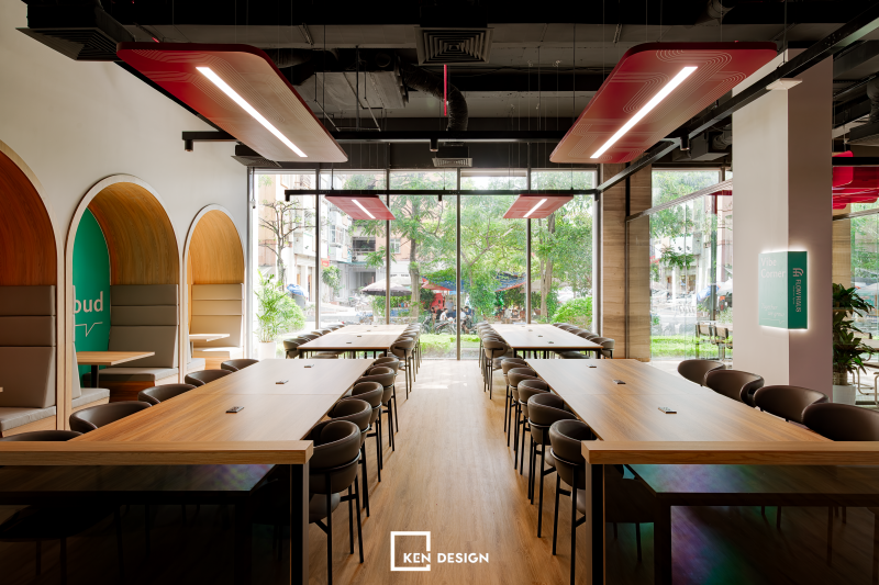Thi công cafe coworking Flow Haus tại Lê Văn Lương